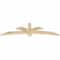 Ekena Millwork Davenport Rough Sawn Timber Gable Bracket, Douglas Fir, 72"W x 21"H x 2"D x 4"F, 7/12 Pitch GBW072X21X0204DAV00RDF - alternate 2
